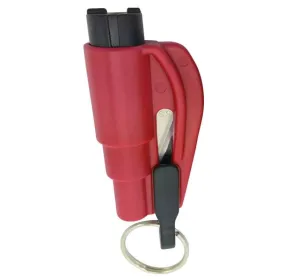 Color: Black 5pcs - 3 in 1 Emergency Mini Hammer Safety Auto Car