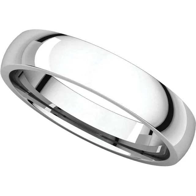 Comfort Fit Light Wedding Bands (IRL)