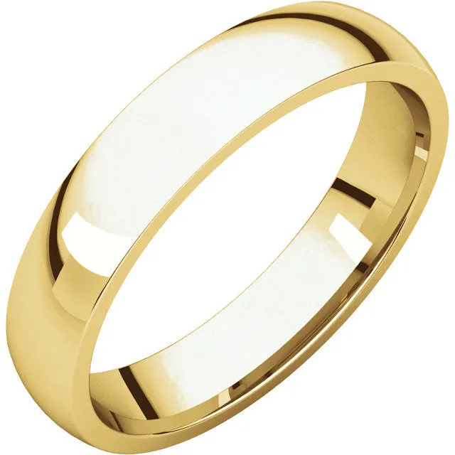 Comfort Fit Light Wedding Bands (IRL)