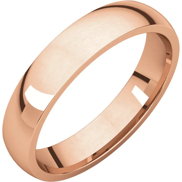 Comfort Fit Light Wedding Bands (IRL)
