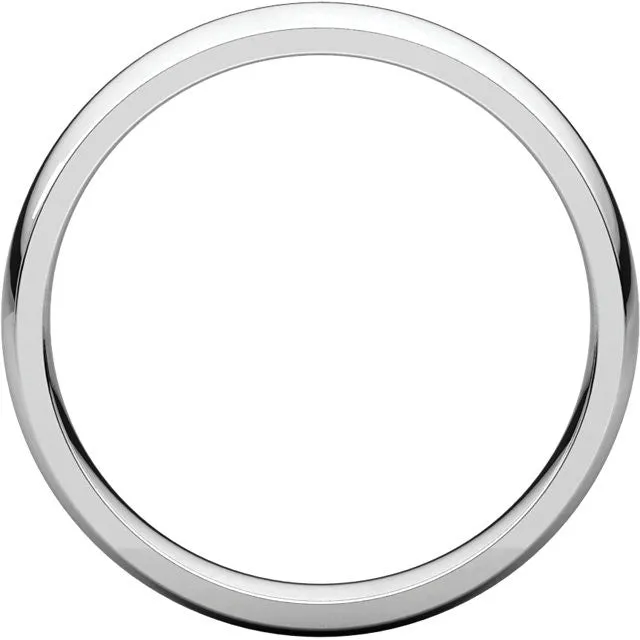 Comfort Fit Light Wedding Bands (IRL)