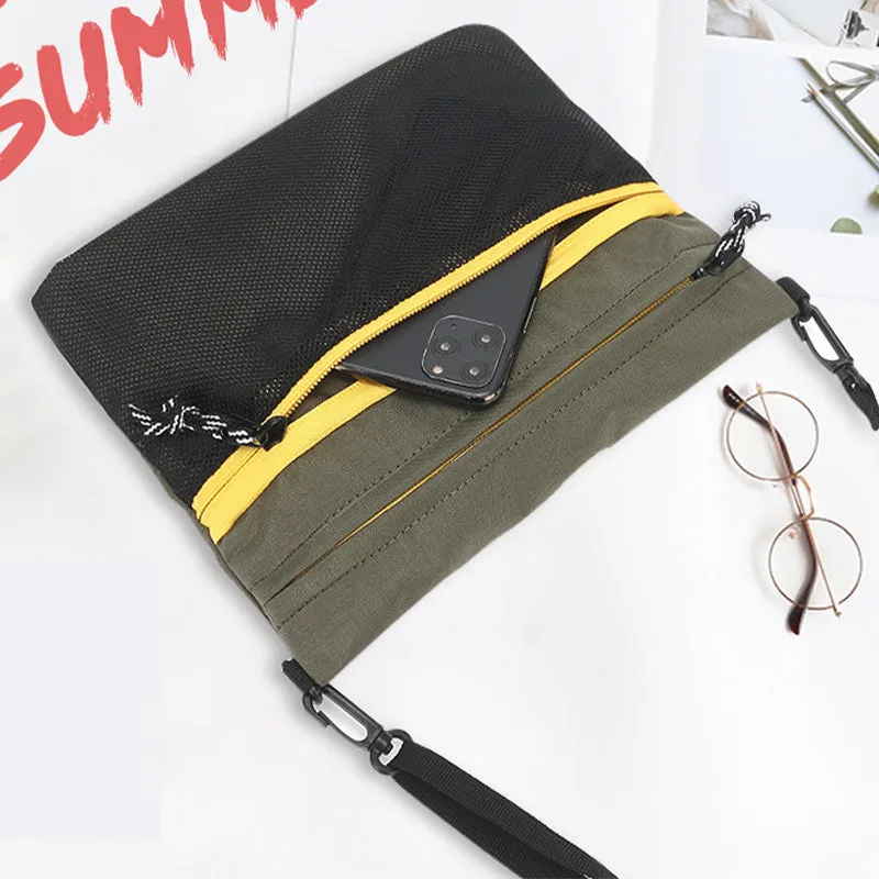 Crossbody Bag for Men Vintage Small Lightweight Phone Bag Purse