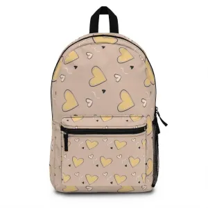 Cute Hearts Backpack, College Backpack, Teens Backpack everyday use, Travel Backpack, Weekend bag, Laptop Backpack