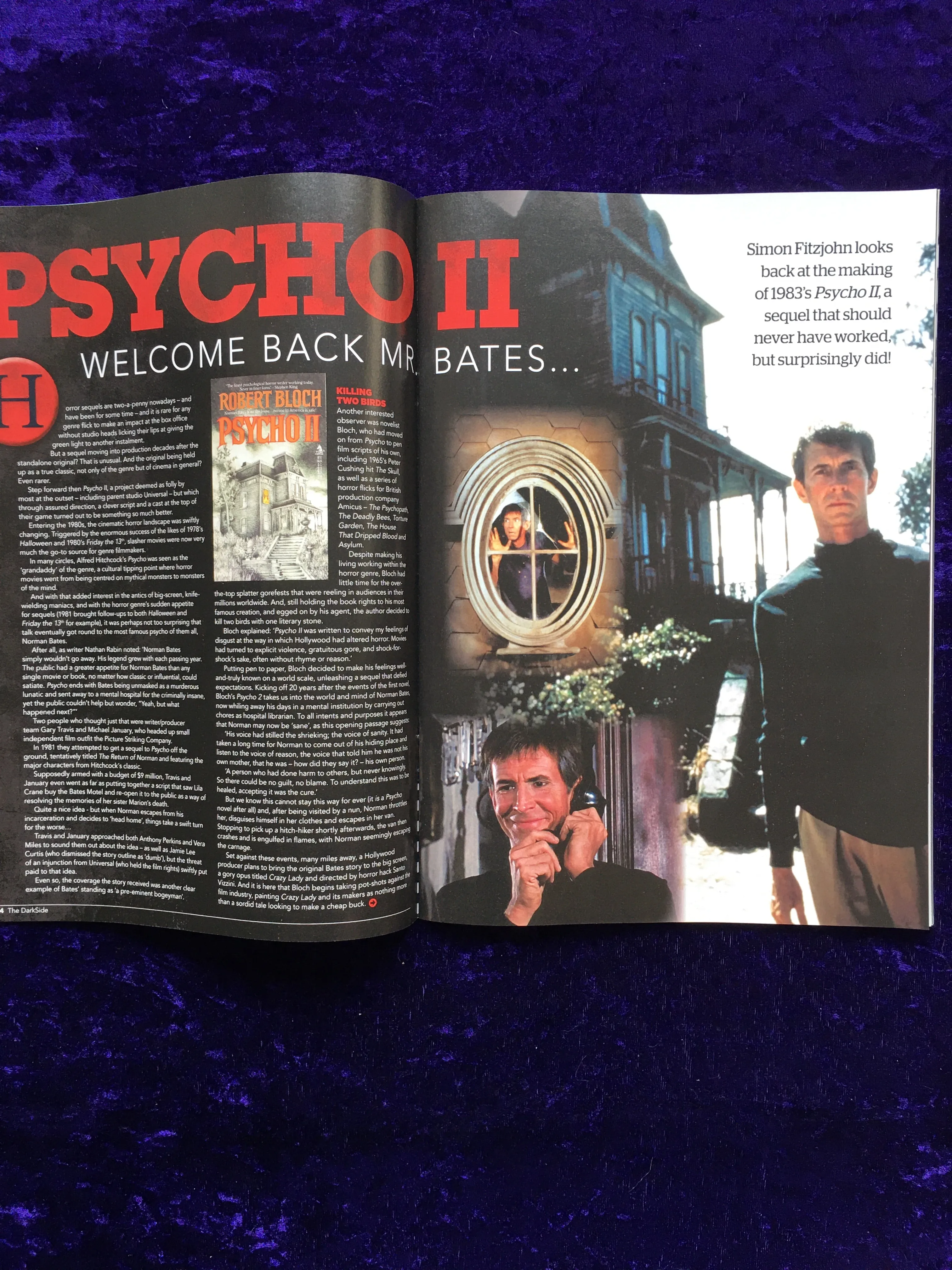 Darkside Magazine Back Issue 249 Signed by Cover Artist Rick Melton