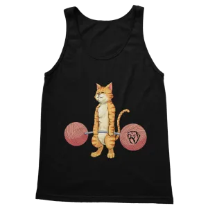 Deadlifting Ginger Cat Tank (UK)