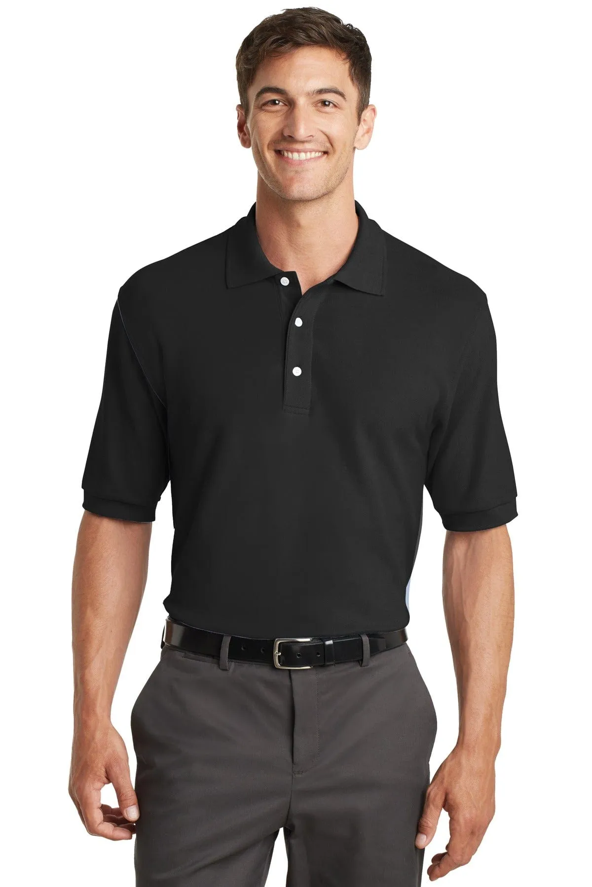DISCONTINUED  Port Authority ®  100% Pima Cotton Polo.  K448