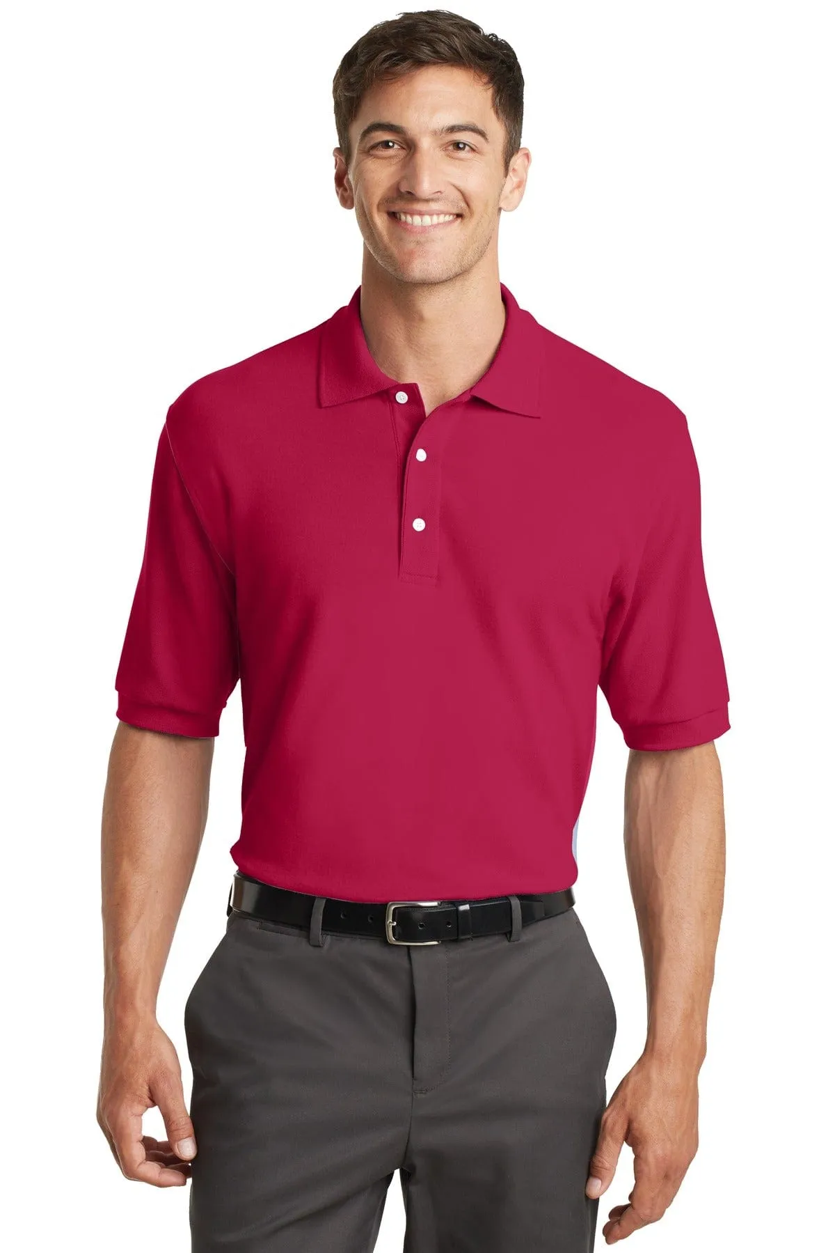DISCONTINUED  Port Authority ®  100% Pima Cotton Polo.  K448