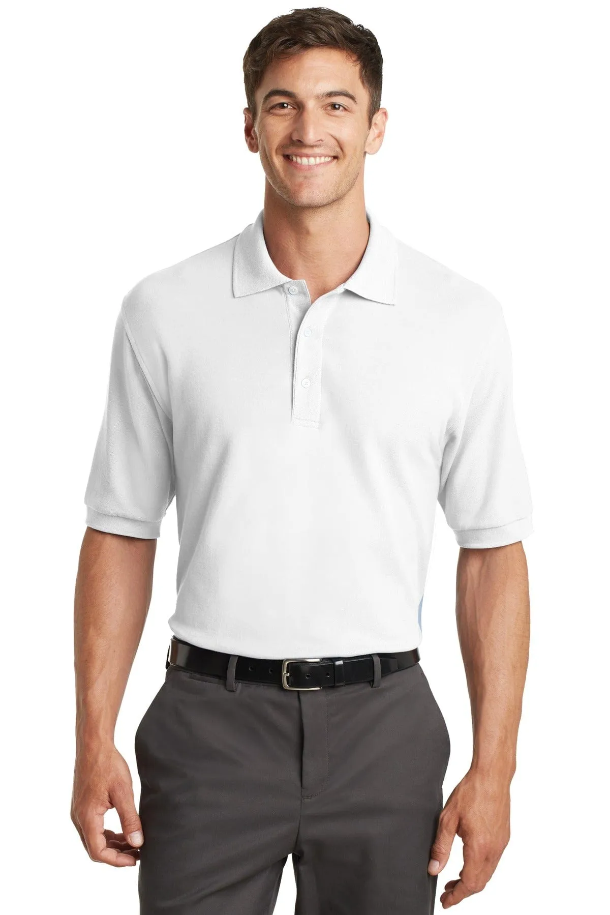 DISCONTINUED  Port Authority ®  100% Pima Cotton Polo.  K448