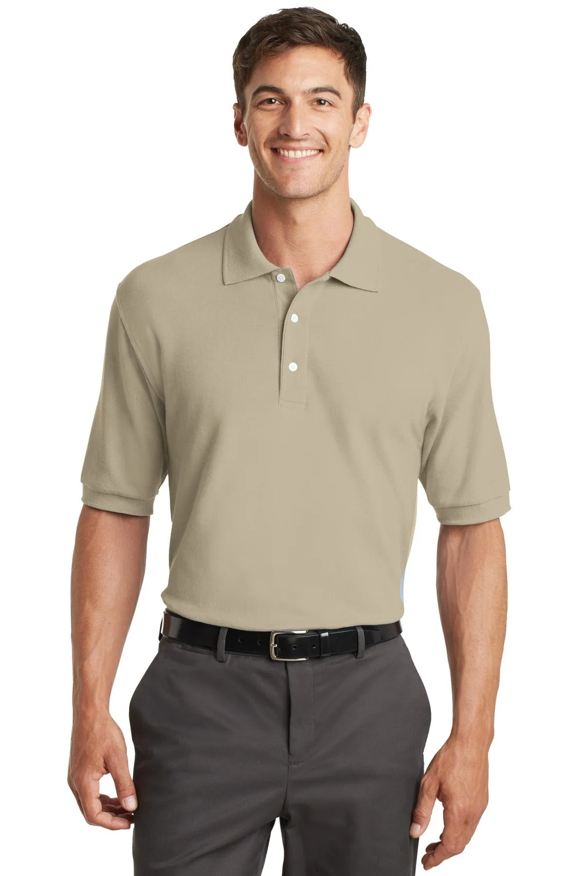 DISCONTINUED  Port Authority ®  100% Pima Cotton Polo.  K448