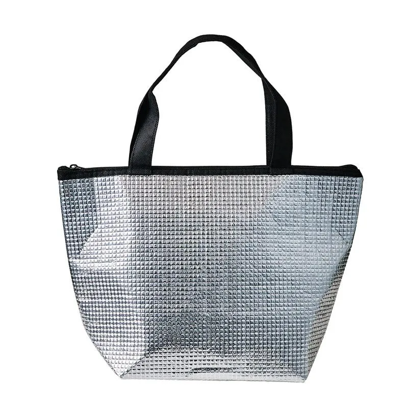 Double Sided Aluminum Tote Bag -Thermal - 24.5Cm X 35.5Cm X 14Cm - 9.6In X 14In X 5.5In-