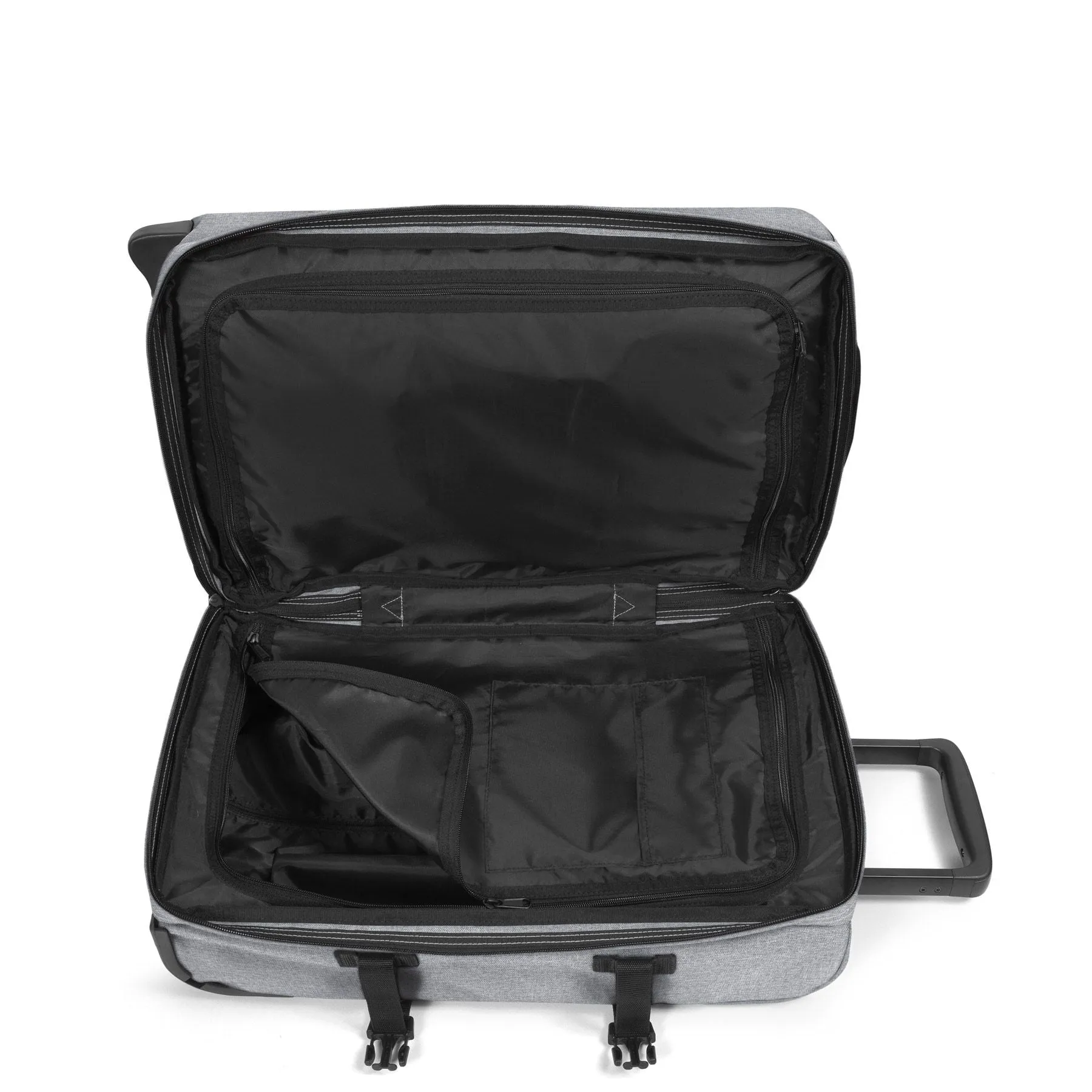 Eastpak - (size S) 42L Tranverz suitcase luggage trolley with TSA combination lock (EK00061L3631) - Sunday Grey