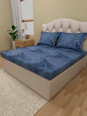 Elite Percale Farside Blue Sheet Set