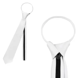 Equetech Adult White Competition Zip Tie