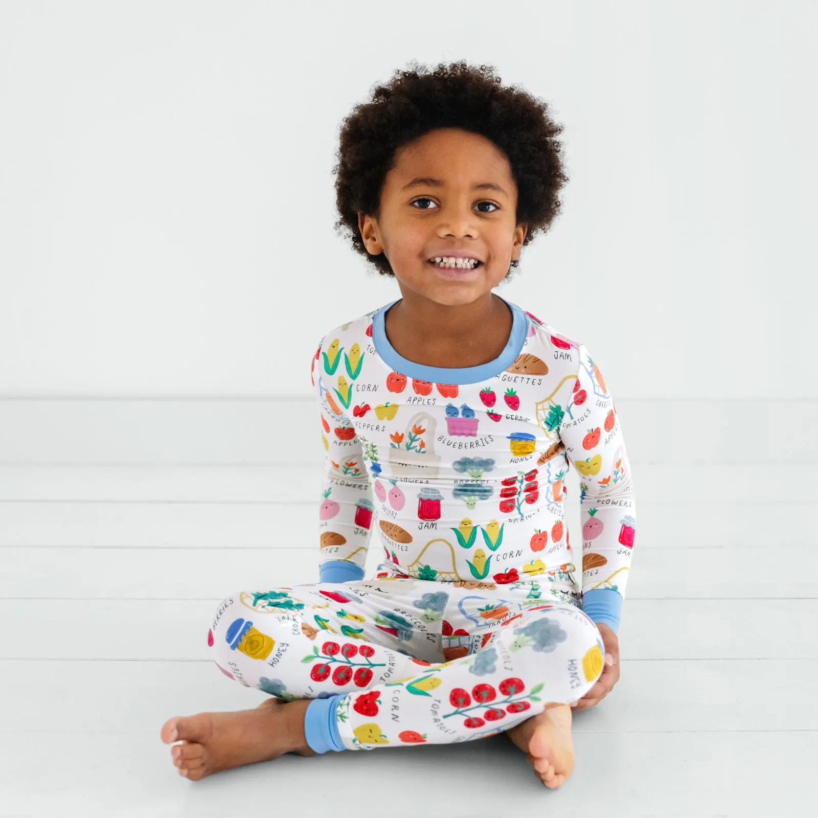 Farmers Market Two-Piece Pajama Set