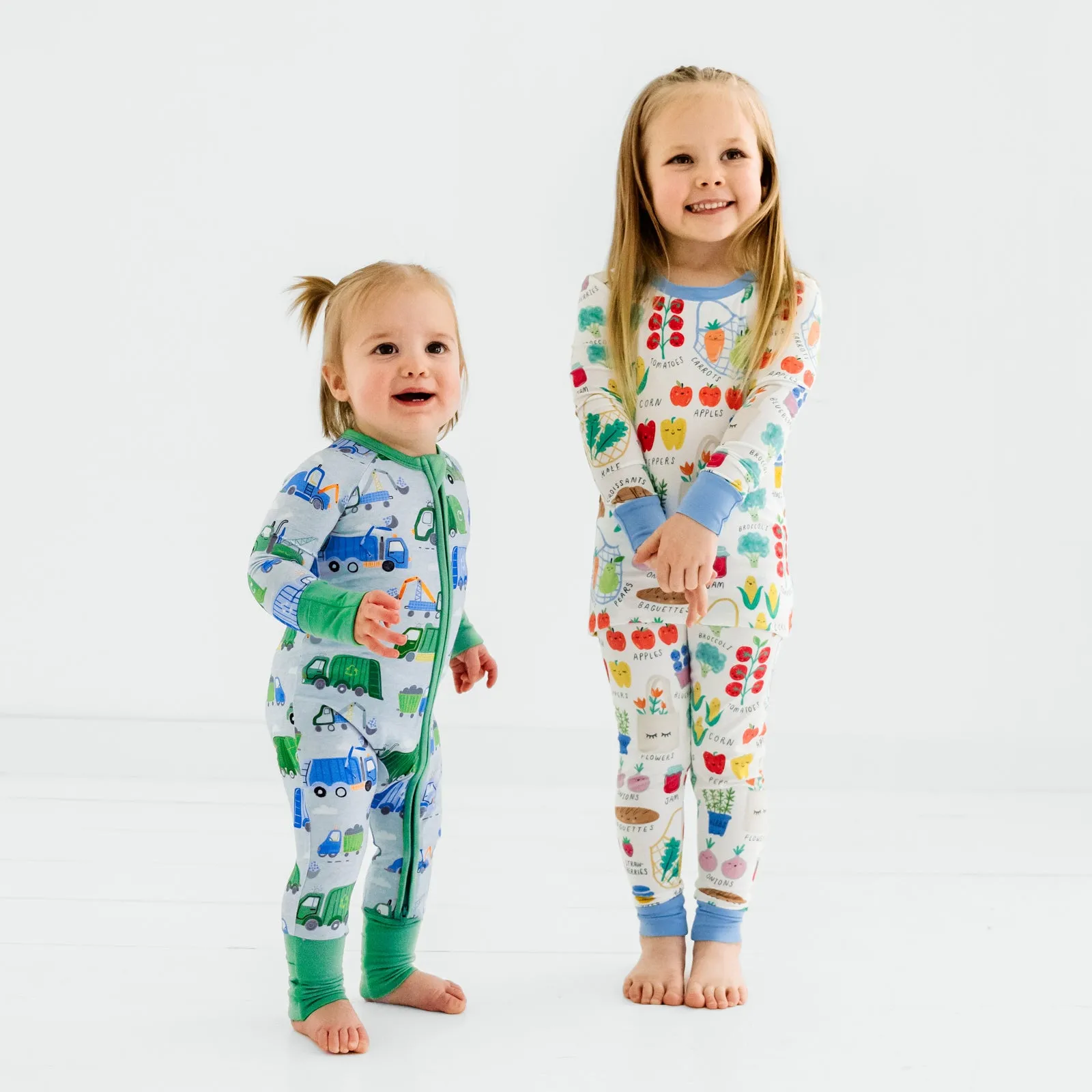 Farmers Market Two-Piece Pajama Set