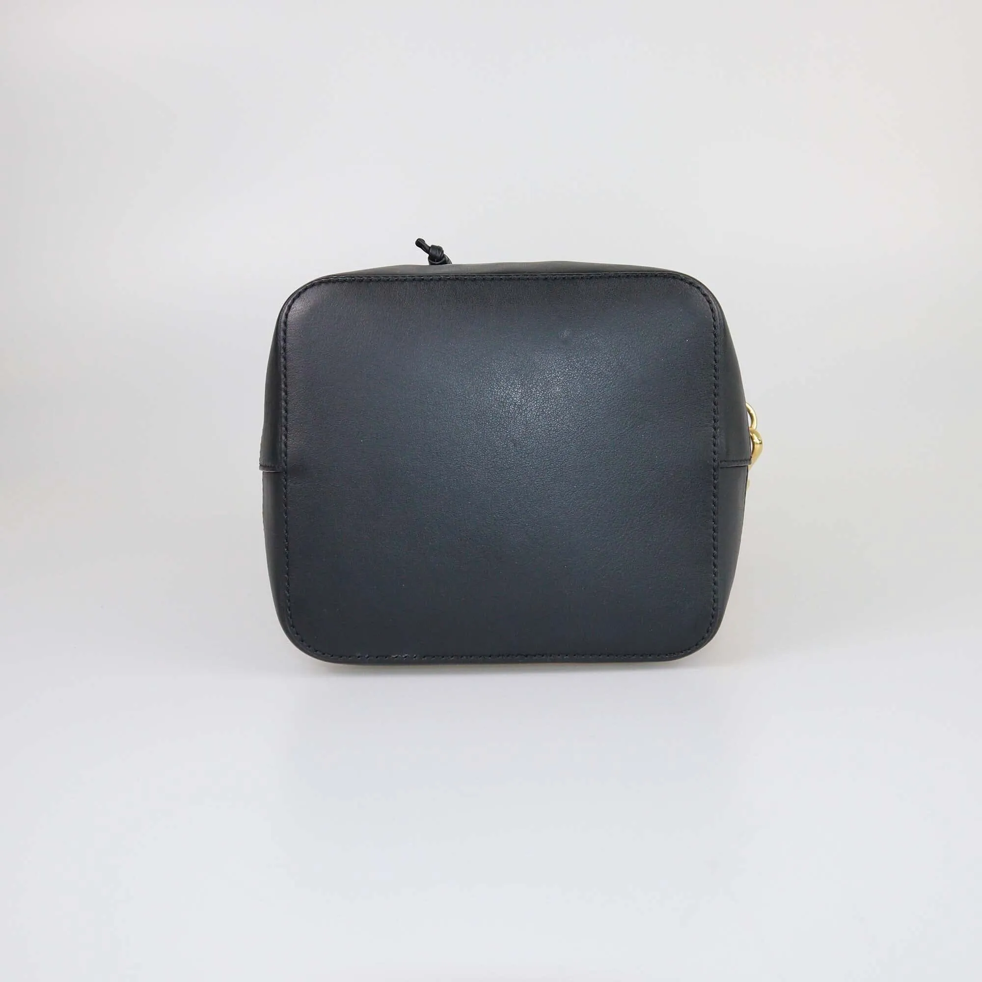 Fendi Brown/Black FF Mon Tresor Bucket Bag