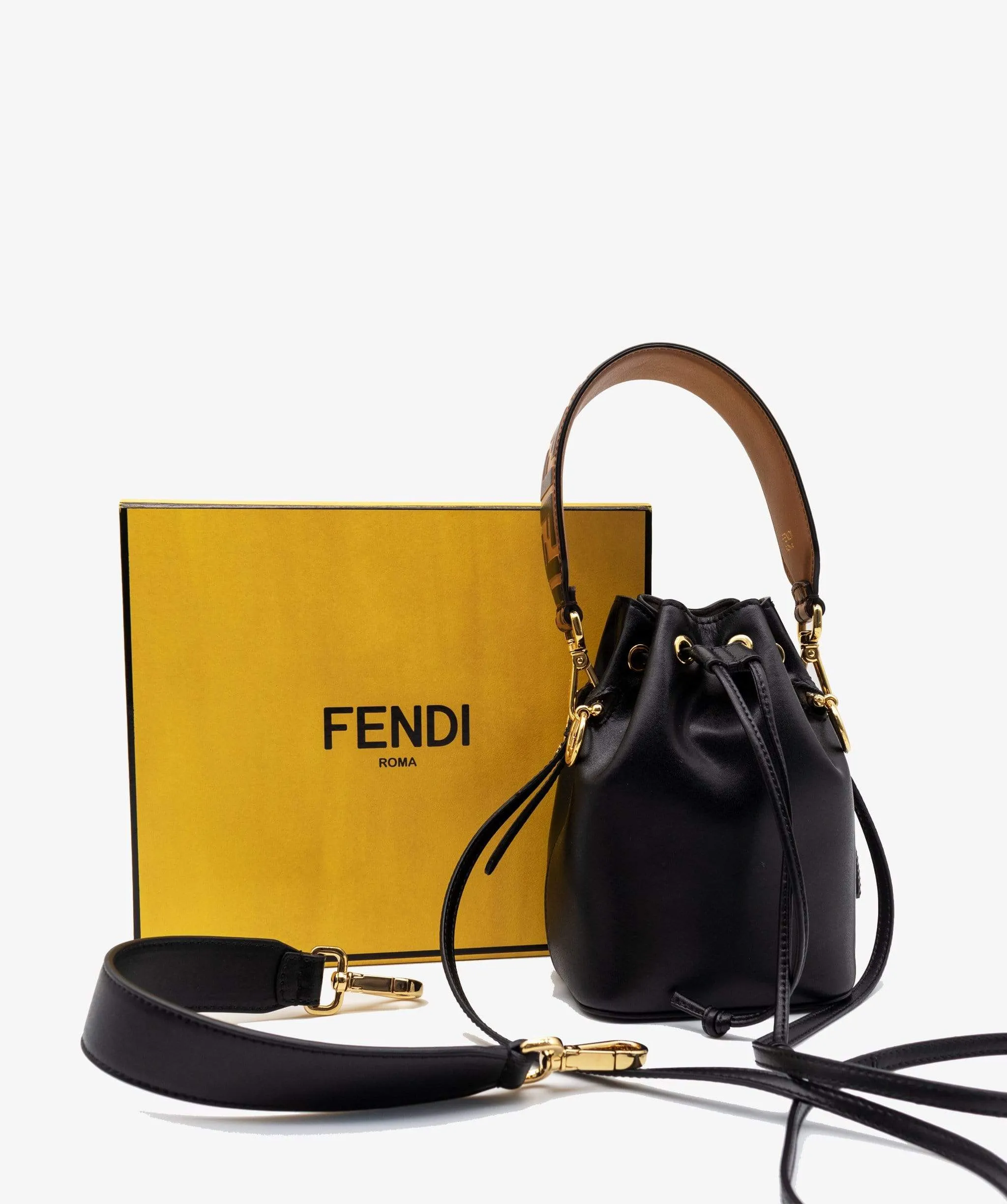 Fendi Mini Mon Tresor Bucket Bag CW1295