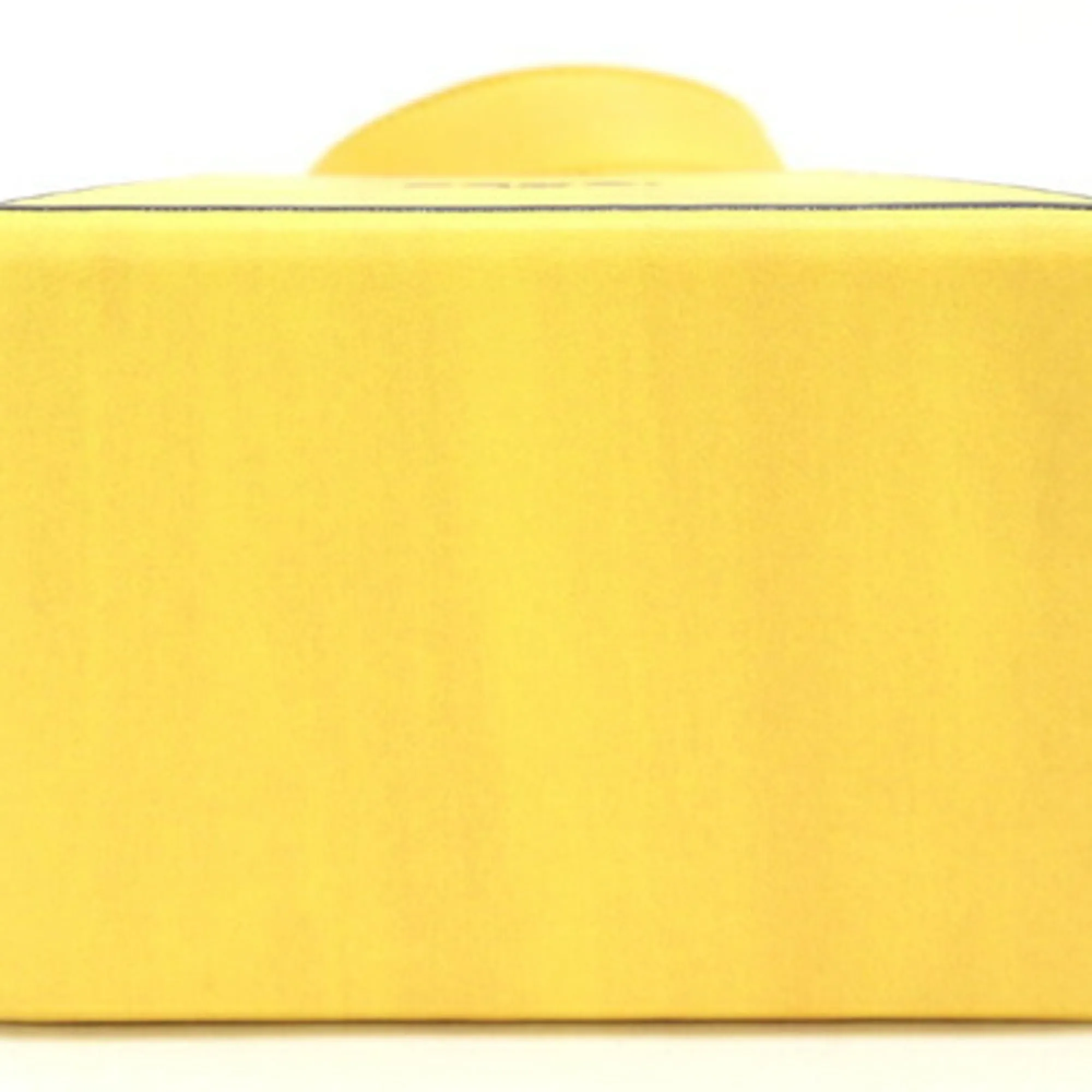 FENDI shoulder bag 7VA519 yellow leather BOX pochette ladies