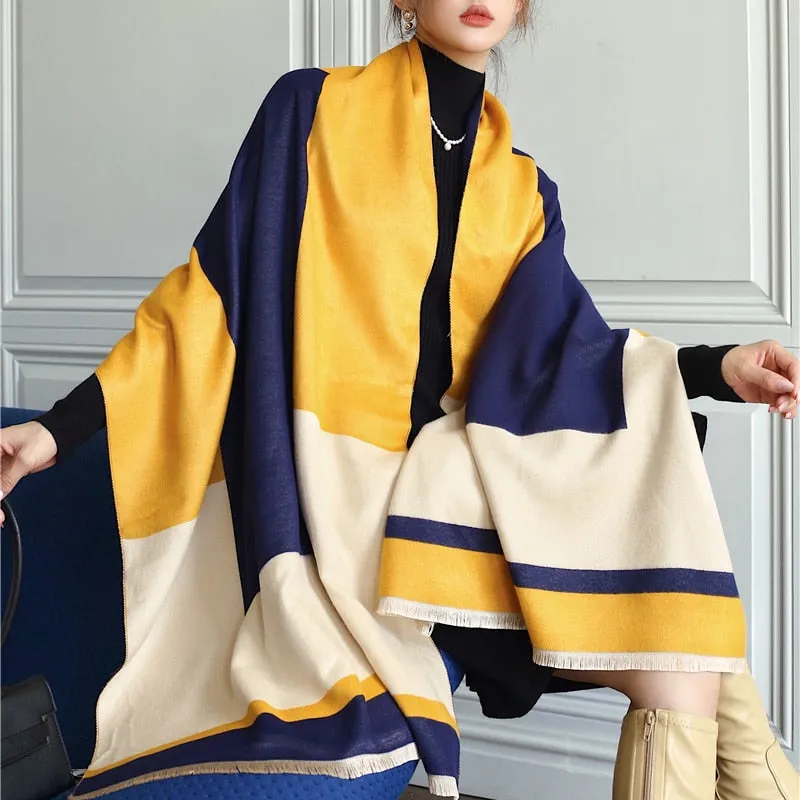 Floral Cashmere Scarf