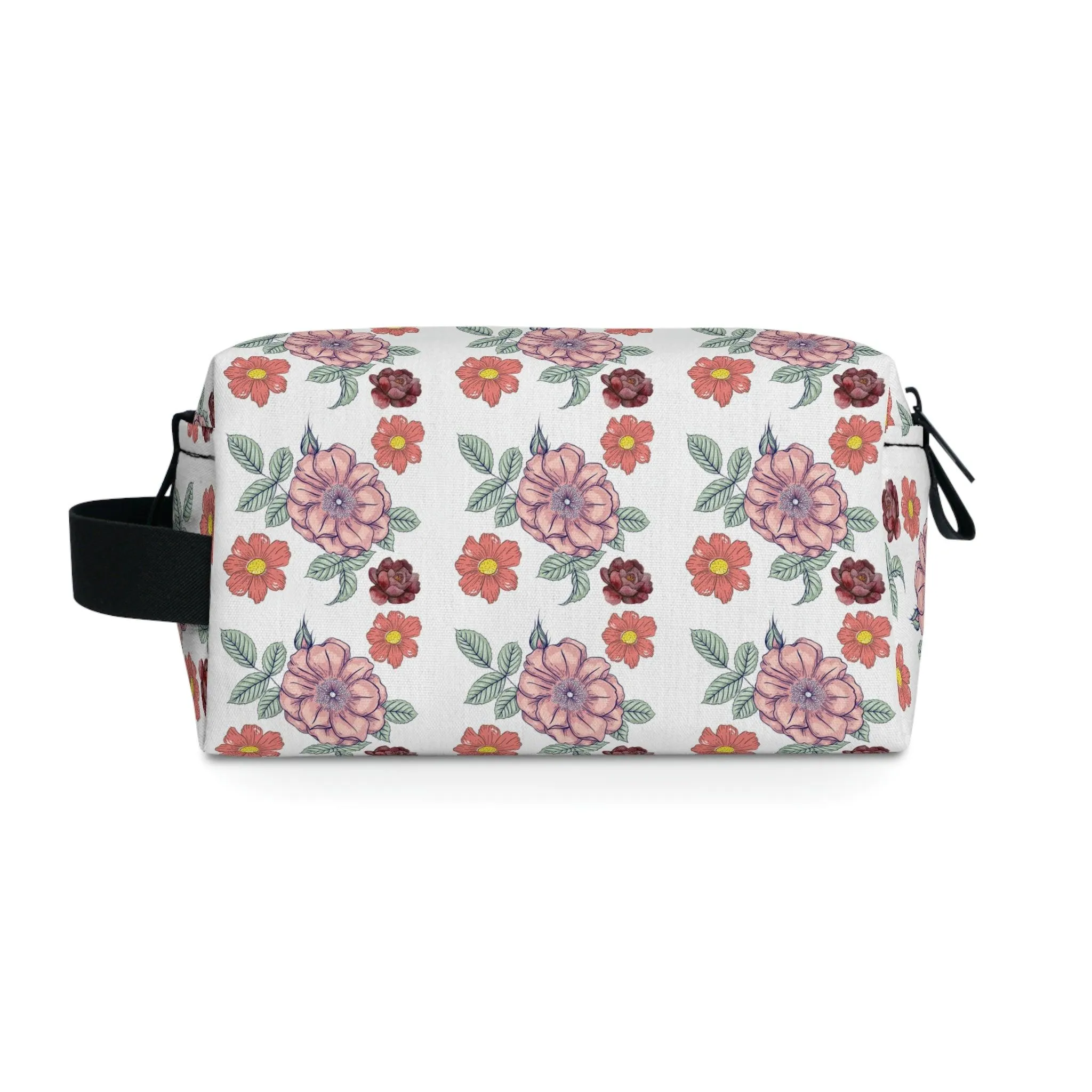 Floral Makeup Bag | flower makeup bag | Cosmetic Bag | Travel Bag | floral Toiletry Bag | cute makeup bag | makeup pouch | aesthetic makeup