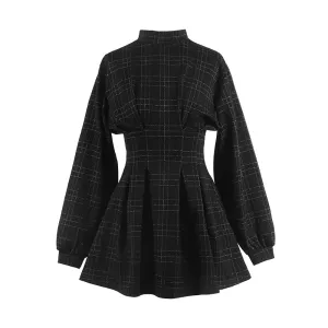 Gothic Trim Chic Dress