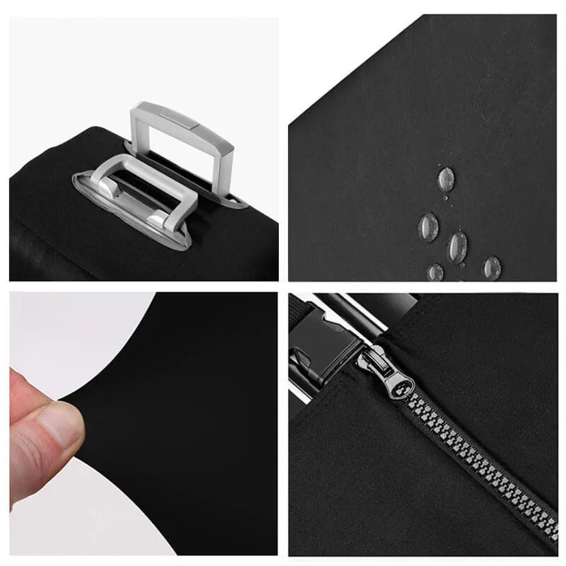 Gray Luggage Suitcase Protective Cover