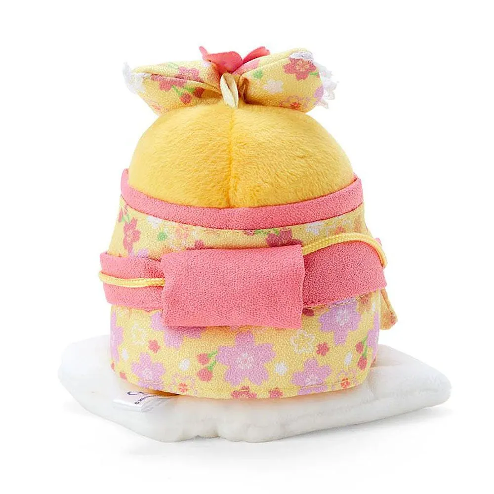 Gudetama Sakura Kimono Mascot Clip-On Plush