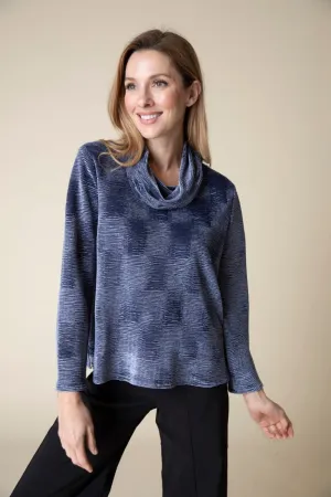 Habitat 54739 Crinkle Velvet Easy Cowl