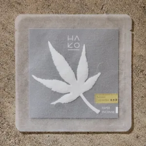 HAKO Paper Leaf Incense (Autumn) - Osmanthus