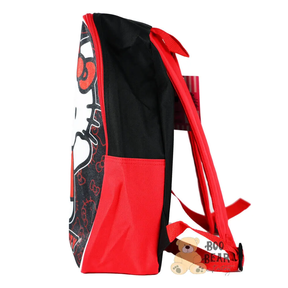 Hello Kitty Black & Red BackPack | $29.99 | Boo Bear Factory