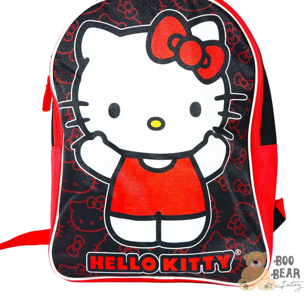 Hello Kitty Black & Red BackPack | $29.99 | Boo Bear Factory