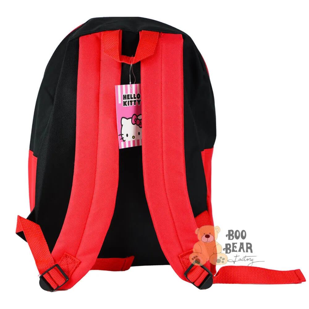 Hello Kitty Black & Red BackPack | $29.99 | Boo Bear Factory