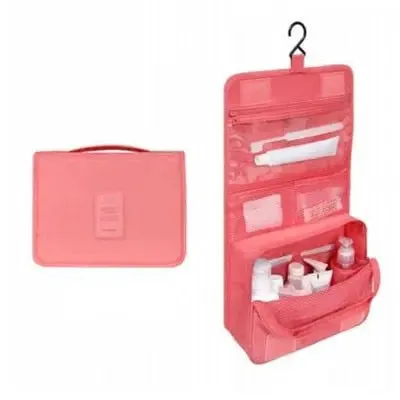 High Capacity Makeup Bag Travel Cosmetic Bag (Waterproof)