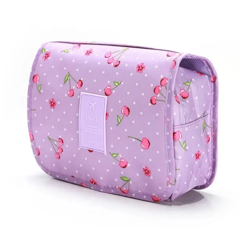High Capacity Makeup Bag Travel Cosmetic Bag (Waterproof)