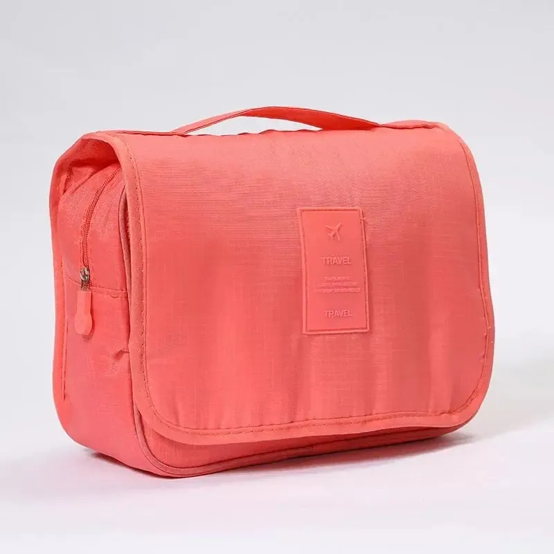 High Capacity Makeup Bag Travel Cosmetic Bag (Waterproof)