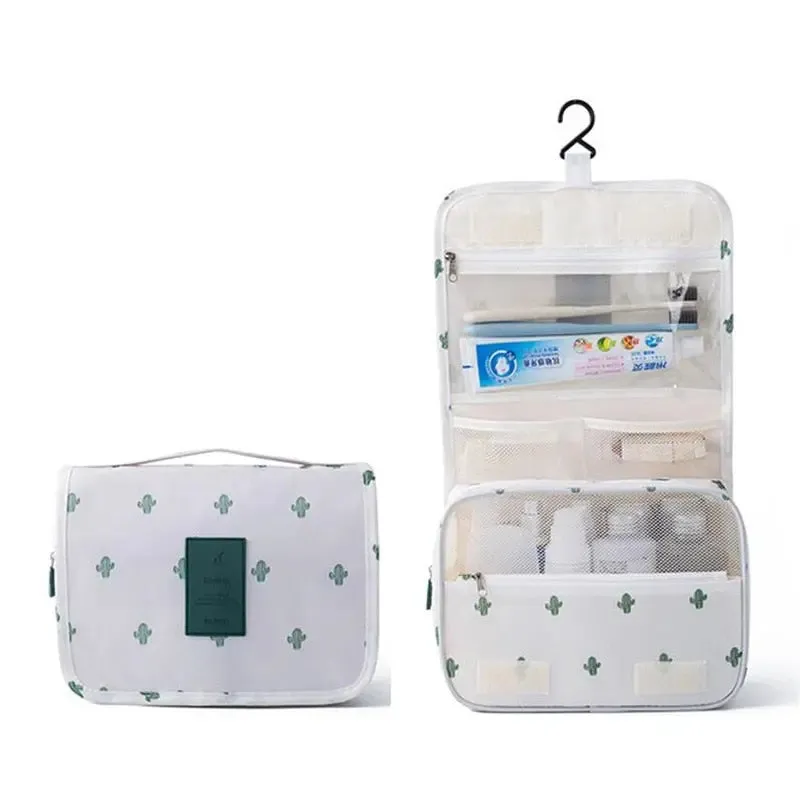 High Capacity Makeup Bag Travel Cosmetic Bag (Waterproof)