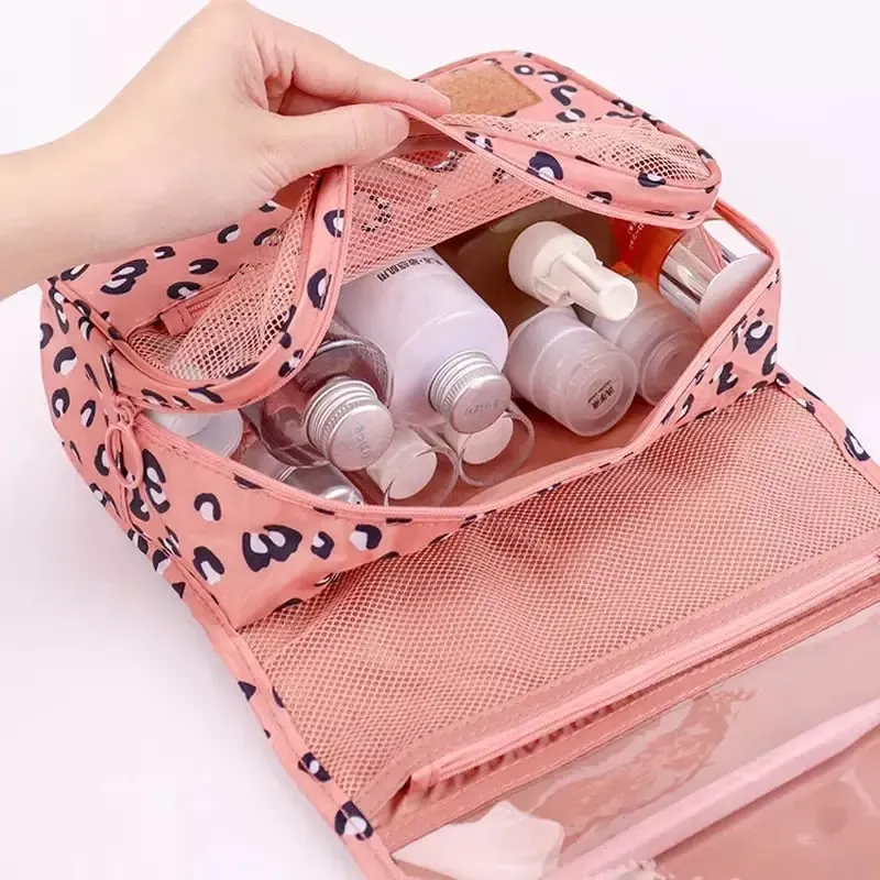 High Capacity Makeup Bag Travel Cosmetic Bag (Waterproof)