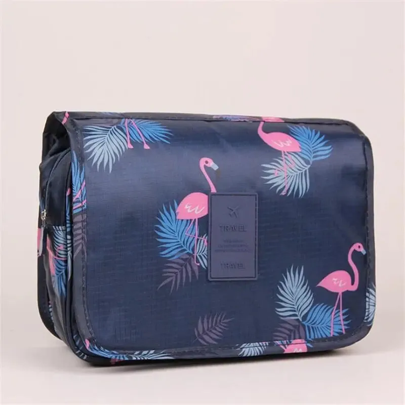 High Capacity Makeup Bag Travel Cosmetic Bag (Waterproof)