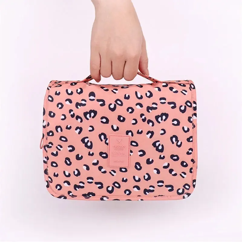 High Capacity Makeup Bag Travel Cosmetic Bag (Waterproof)
