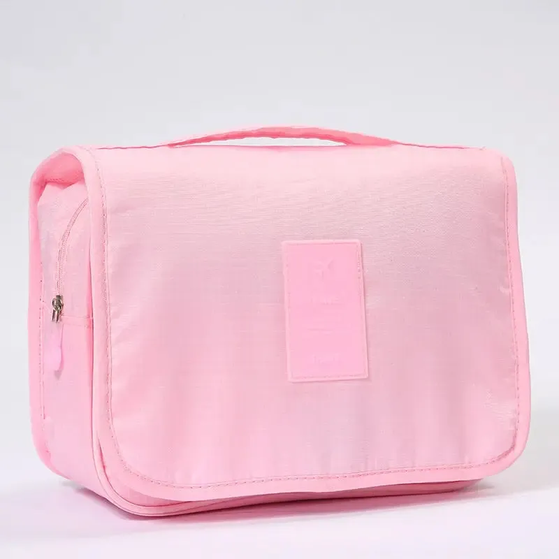 High Capacity Makeup Bag Travel Cosmetic Bag (Waterproof)