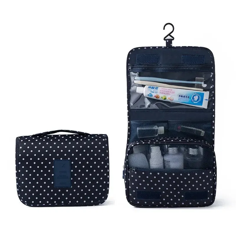 High Capacity Makeup Bag Travel Cosmetic Bag (Waterproof)