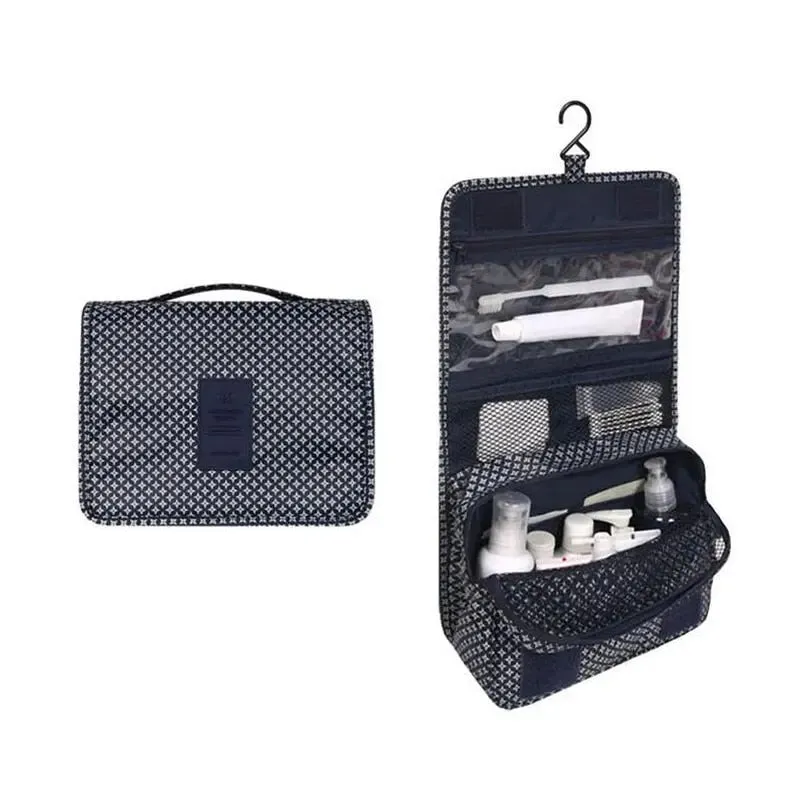 High Capacity Makeup Bag Travel Cosmetic Bag (Waterproof)