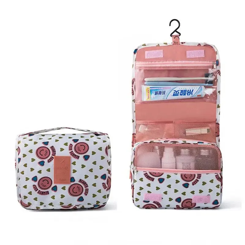 High Capacity Makeup Bag Travel Cosmetic Bag (Waterproof)