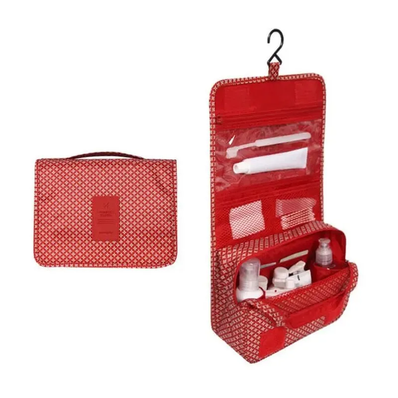 High Capacity Makeup Bag Travel Cosmetic Bag (Waterproof)