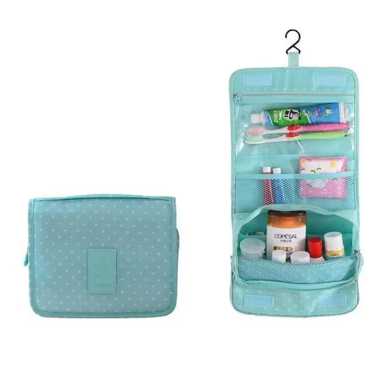 High Capacity Makeup Bag Travel Cosmetic Bag (Waterproof)