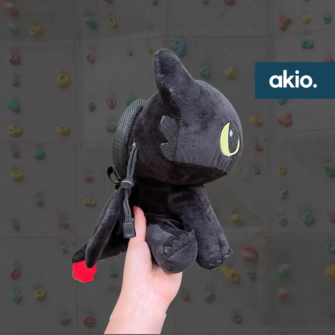 How To Train Your Dragon (HTTYD) Toothless Night Fury Chalk Bag