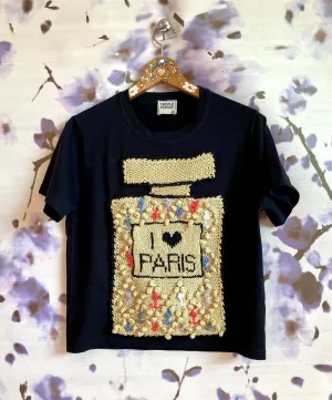 I_LOVE_PARIS_SAFFRON - T-Shirt