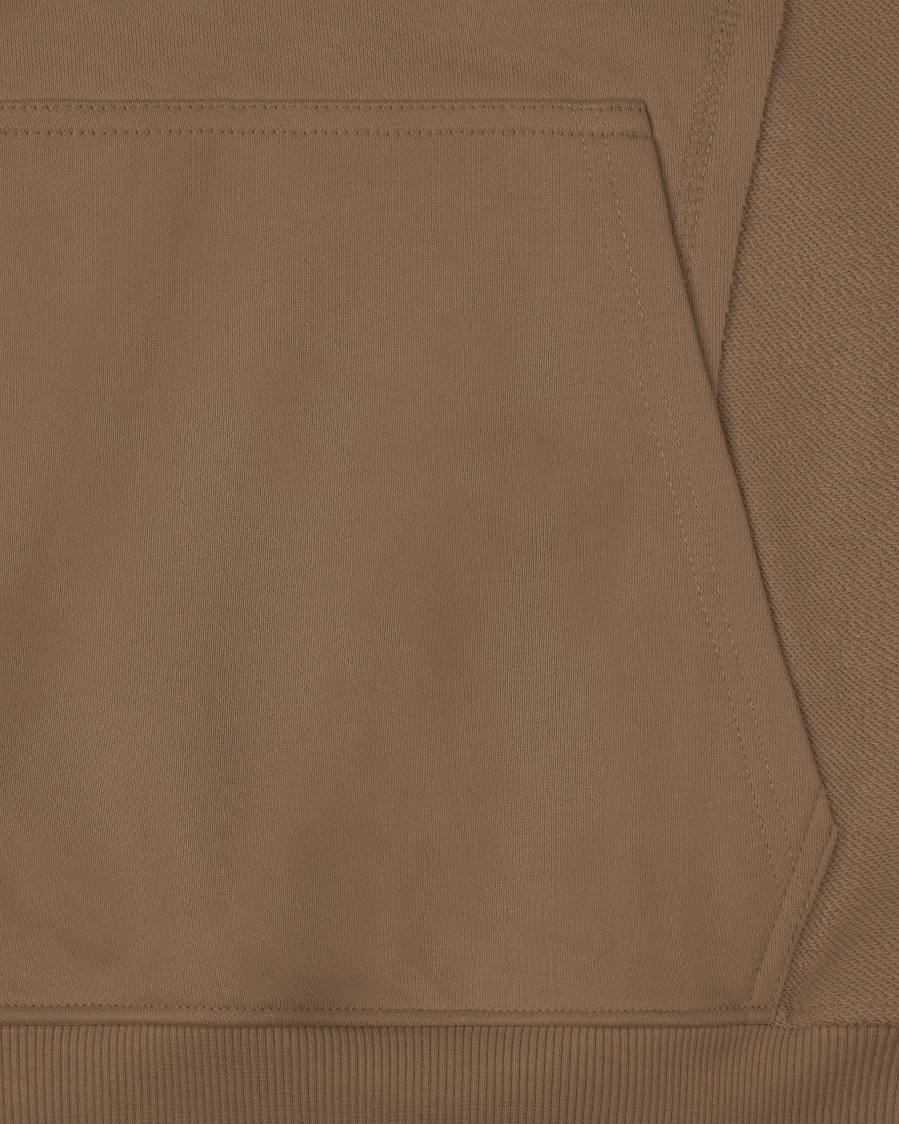 INSIDE OUT HOODIE CHOCOLATE BROWN