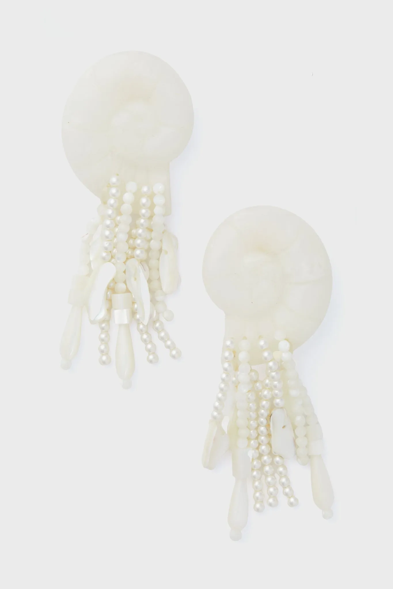 Ivory Shelly Earrings