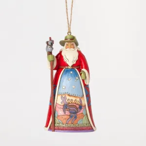 JIM SHORE SANTA HANGING ORNAMENT AUSTRALIA